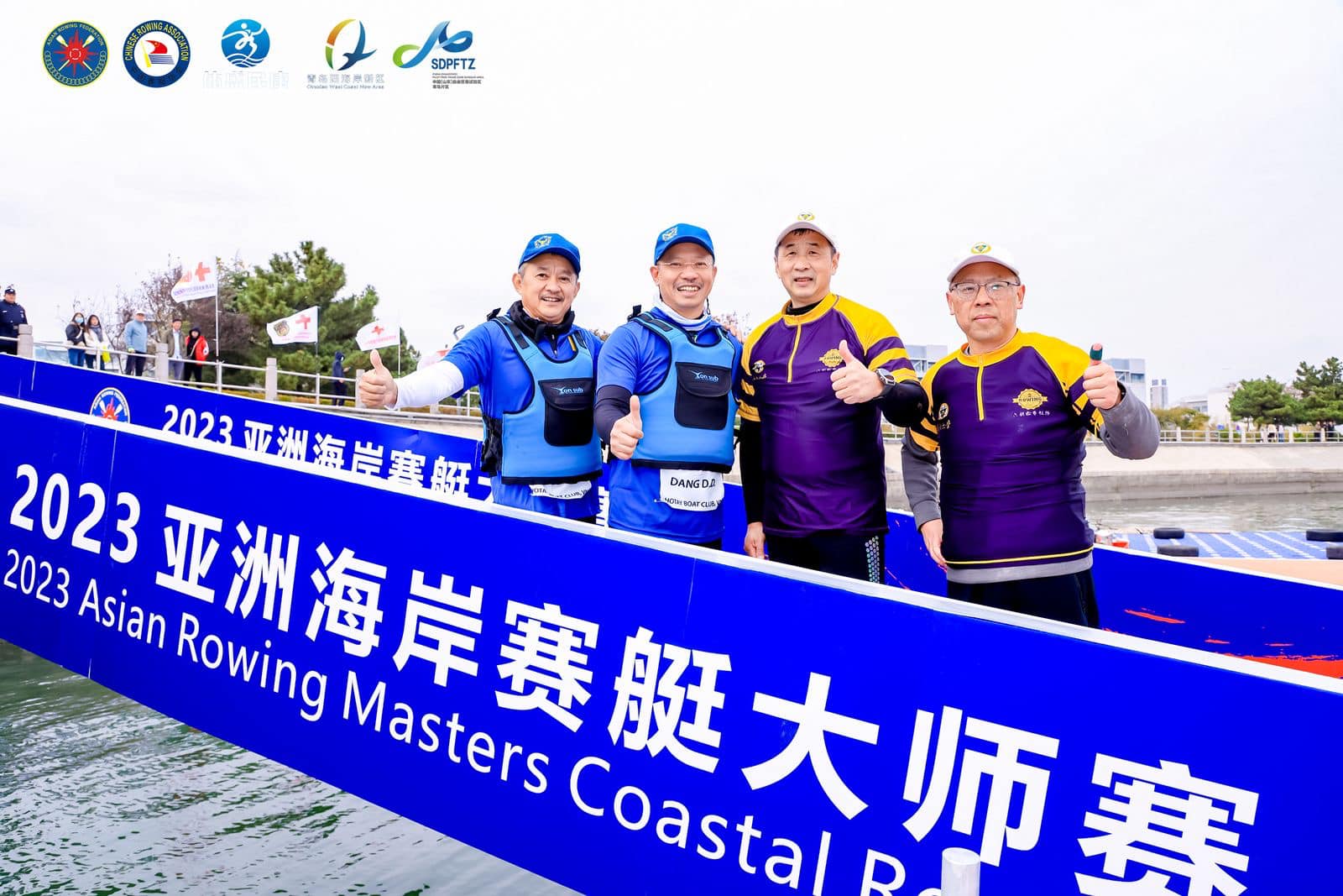 Đại diện CLB tham dự Giải đua thuyền Rowing Biển châu Á 2023